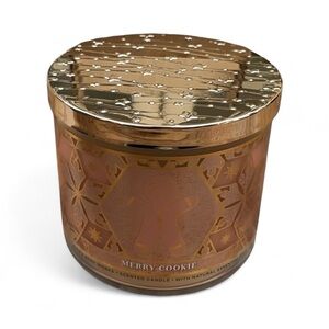Bath and Body Works Merry Cookie 3-Wick Candle
